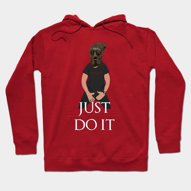 Giant Dad just do it Hoodie by DigitalCleo